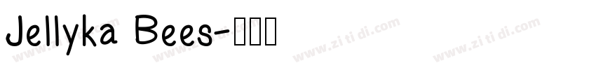 Jellyka Bees字体转换